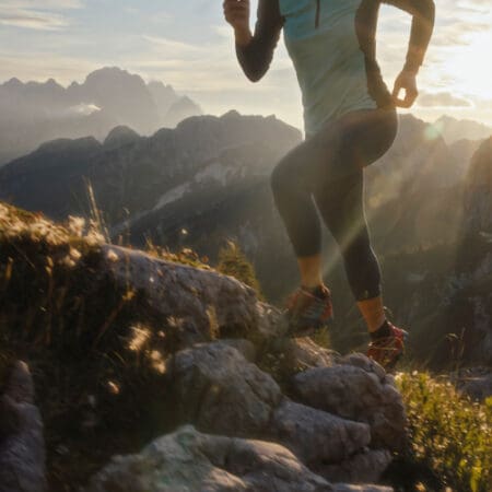 girl hiking